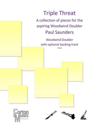 Paul Saunders, Triple Threat Flute, Clarinet and Alto Saxophone Set