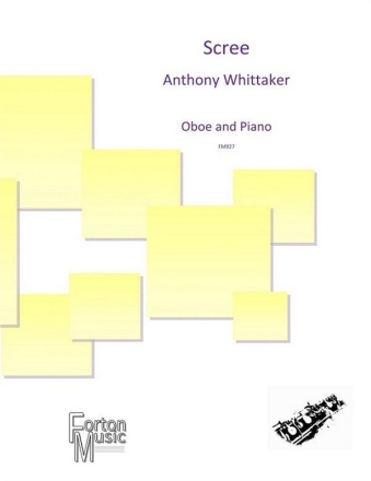 Anthony Whittaker, Scree Oboe and Piano Book & Part