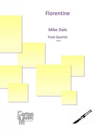 Florentine for 2 flutes, alto flute and bass flute score and parts