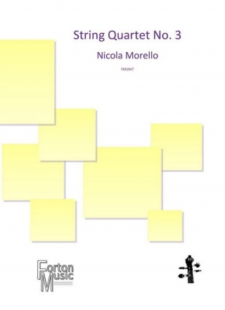 Nicola Morello, String Quartet No. 3 String Quartet Set