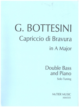 Capriccio di Bravura in A Major for double bass and piano