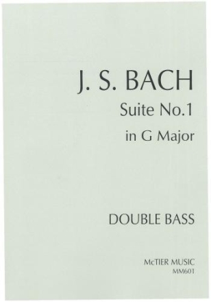 Suite g major no.1 for double bass