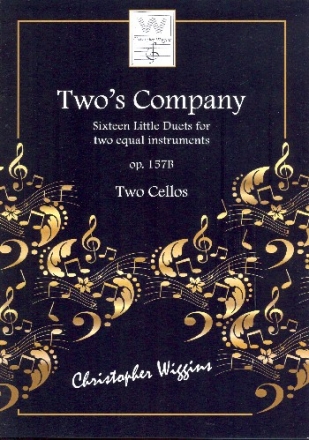 Two's Company op.157b for 2 cellos score