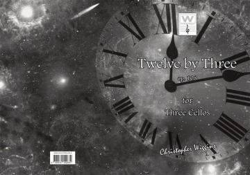 Twelve by three for 3 violoncellos (double basses)