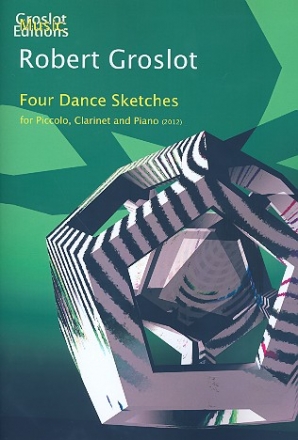 4 Dance Sketches for piccolo, clarinet and piano parts