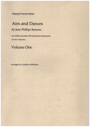 Airs and Dances vol.1 for treble recorder and keyboard instrument