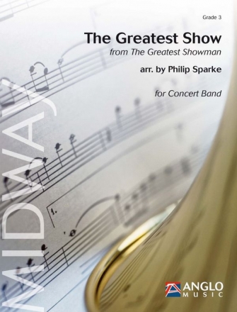 The greatest Show from 'The Greatest Showman' for concert band score and parts