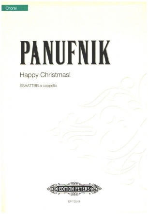 Happy Christmas! for mixed chorus (SSAATTBB) a cappella score
