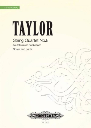 EP73113 String Quartet no.8  Score and Parts