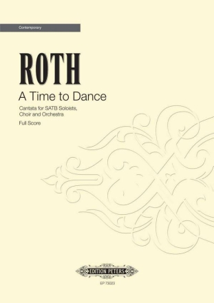 EP73023 A Time to dance for soloists, mixed chorus and orchestra Score