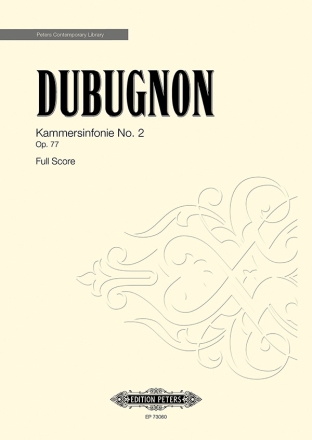 Kammersinfonie No. 2  score