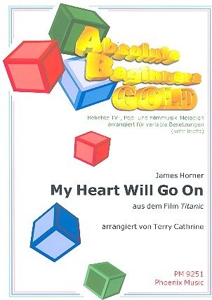 My Heart will go on fr variables Besetzung (sehr leicht) Partitur und Stimmen