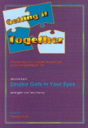 Smoke gets in your Eyes fr variable Besetzung Partitur und Stimmen