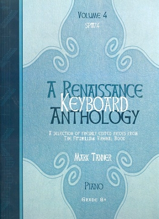 A Renaissance Keyboard Anthology vol.4 for piano