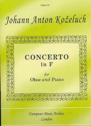 Concerto in F for oboe and piano