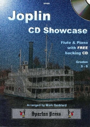 Scott Joplin Arr: Mark Goddard Joplin CD Showcase flute & piano