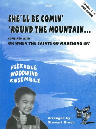 Stewart Green, Traditional She'll Be Comin' 'Round The Mountain flexible wind ensemble
