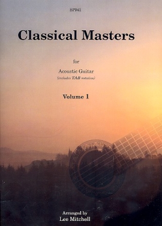 Classical Masters vol.1 for guitar/tab