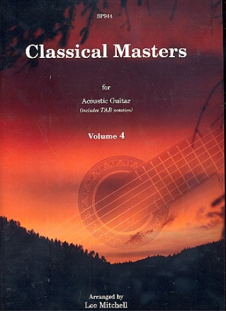Classical Masters vol.4 for guitar/tab