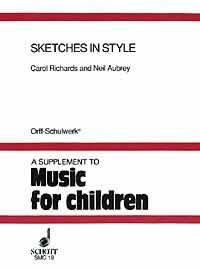 Sketches in Style Orff-Instrumente Spielpartitur