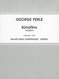 Perle, George Sonatina for solo piano Klavier