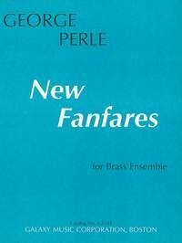 Perle, George New Fanfares for brass ensemble 4 Hrner in F, 3 Trompeten in C, 3 Posaunen Partitur und Stimmen
