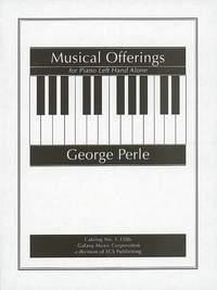 Perle, George Musical Offerings for piano solo Klavier