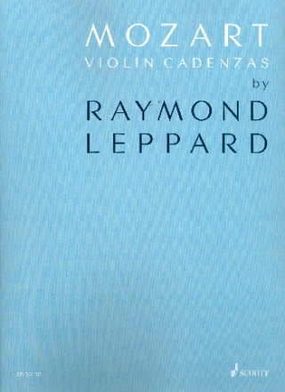 Cadenzas for Mozart (mostly Violin Concertos) for violin