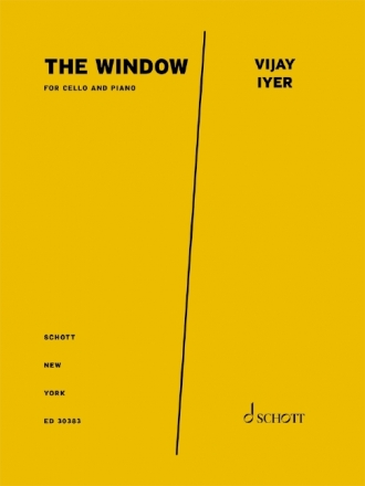 ED30383  The Window (2021) for cello and piano