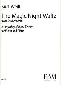 The Magic Night Waltz from Zaubernacht fr Violine und Klavier Partitur und Stimmen