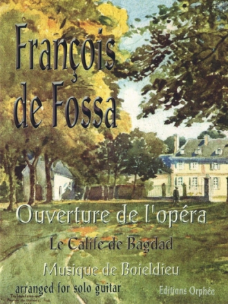 Francois Boieldieu Ouverture De L'Opera: Le Calife De Bagdad Gitarre Spielpartitur
