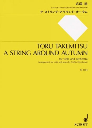A String around Autumn  for viola and orchestra  for viola and piano