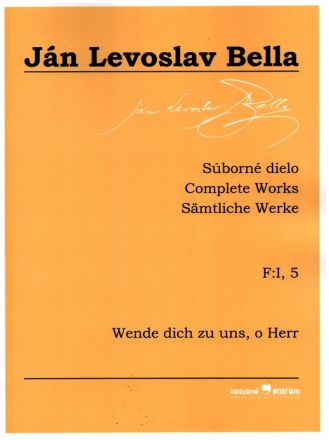 Smtliche Werke Serie F Band 1,5 Wende dich zu uns, o Herr Partitur