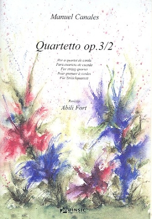 Quartett op.3,2 fr 2 Violinen, Viola und Violoncello Partitur und Stimmen