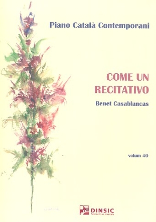 Come un recitativo para piano