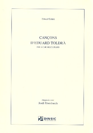 Cancons for mixed chorus and piano score (cat)