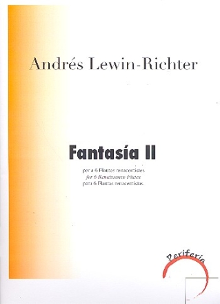 Fantasa Nr.2 fr 6 Renaissance-Blockflten Partitur und Stimmen