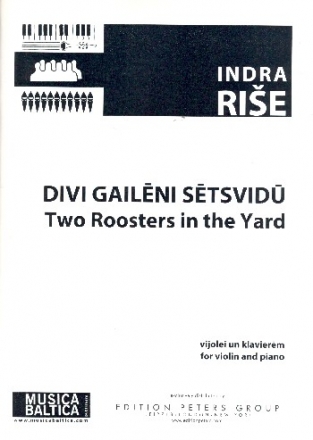 Two Roosters in the Yard for violin and piano