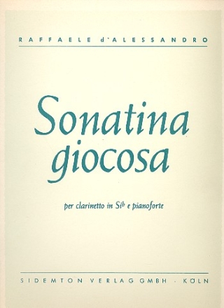 Sonatine Giocosa fr Klarinette und Klavier