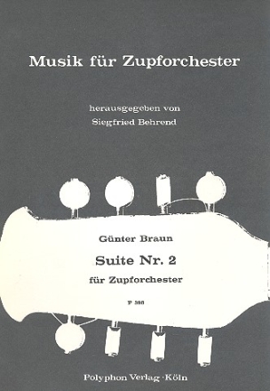 Suite Nr.2 fr Cembalo und Zupforchester Partitur