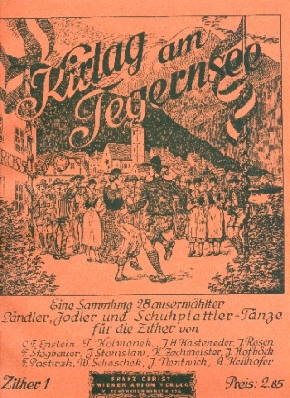 Kirtag am Tegernsee f�r 2 Konzertzithern Zither 1