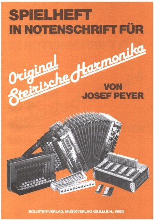 Spielheft in Notenschrift fr Original Steirische Harmonika