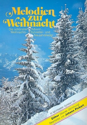 Melodien zur Weihnacht f�r Konzertzither Wiener Stimmung