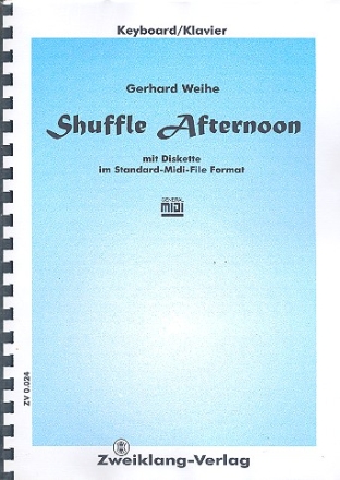 Shuffle Afternoon (+Midifiles): fr Klavier (Keyboard)