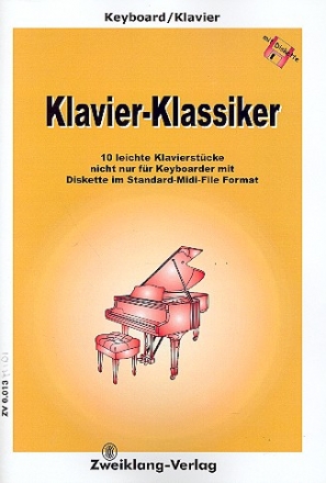 10 leichte Klavier-Klassiker (+Midifiles) fr Klavier
