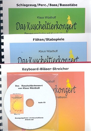 Das Kuscheltierkonzert  fr Kinderchor und Instrumente Partitur (3 Hefte)