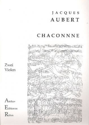 Chaconne d-Moll für 2 Violen (Viola und Violoncello) Partitur und Stimmen