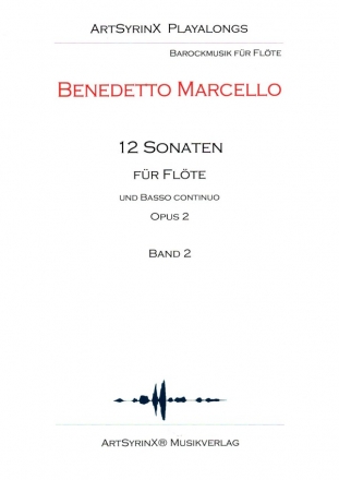 12 Sonaten op.2 Band 2 (+CD) fr Flte und Basso Continuo