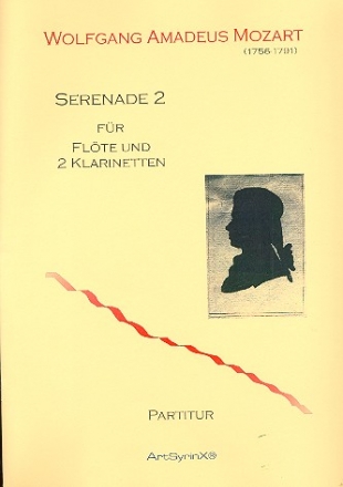 Serenade Nr.2 fr Flte und 2 Klarinetten Partitur und Stimmen