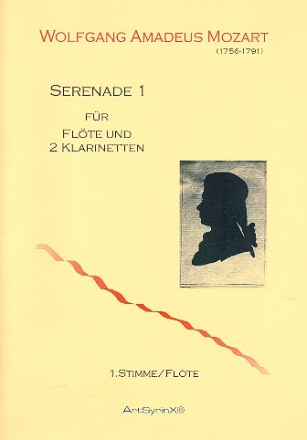 Serenade Nr.1 fr Flte und 2 Klarinetten Stimmen